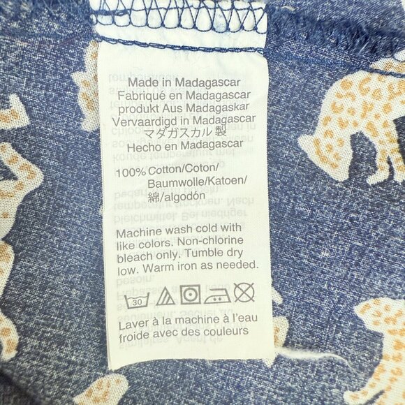 J.Crew Cheetah Print 100% Cotton Button-Down Shirt XS - Picture 4 of 8